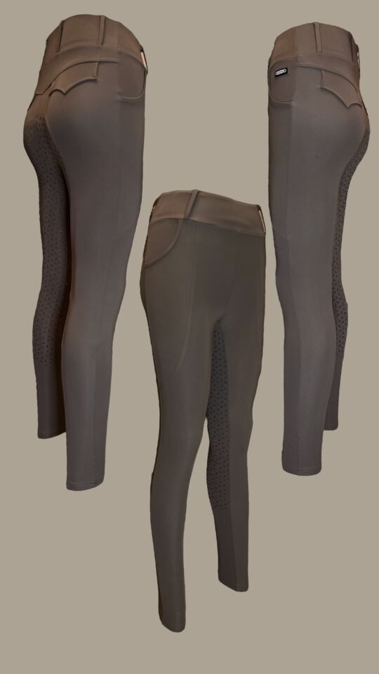 Mevsimlik Binici Taytı Vizon Renk