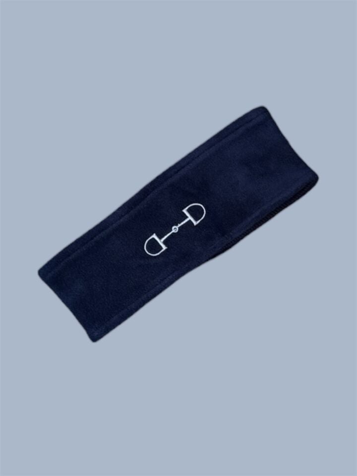 Nakışlı Polar Şaç Bandı