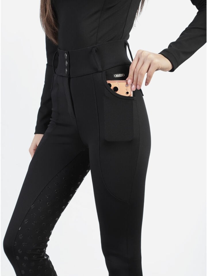 Kışlık Binici Pantolon Siyah renk