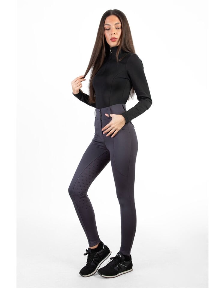 Kışlık Binici Pantolon Antrasit renk